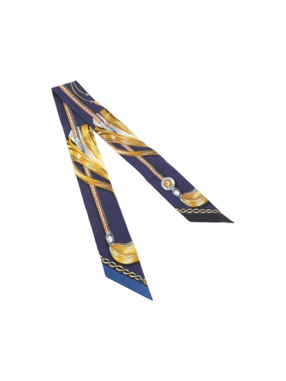 Hermes Cavalcades Twilly Scarf